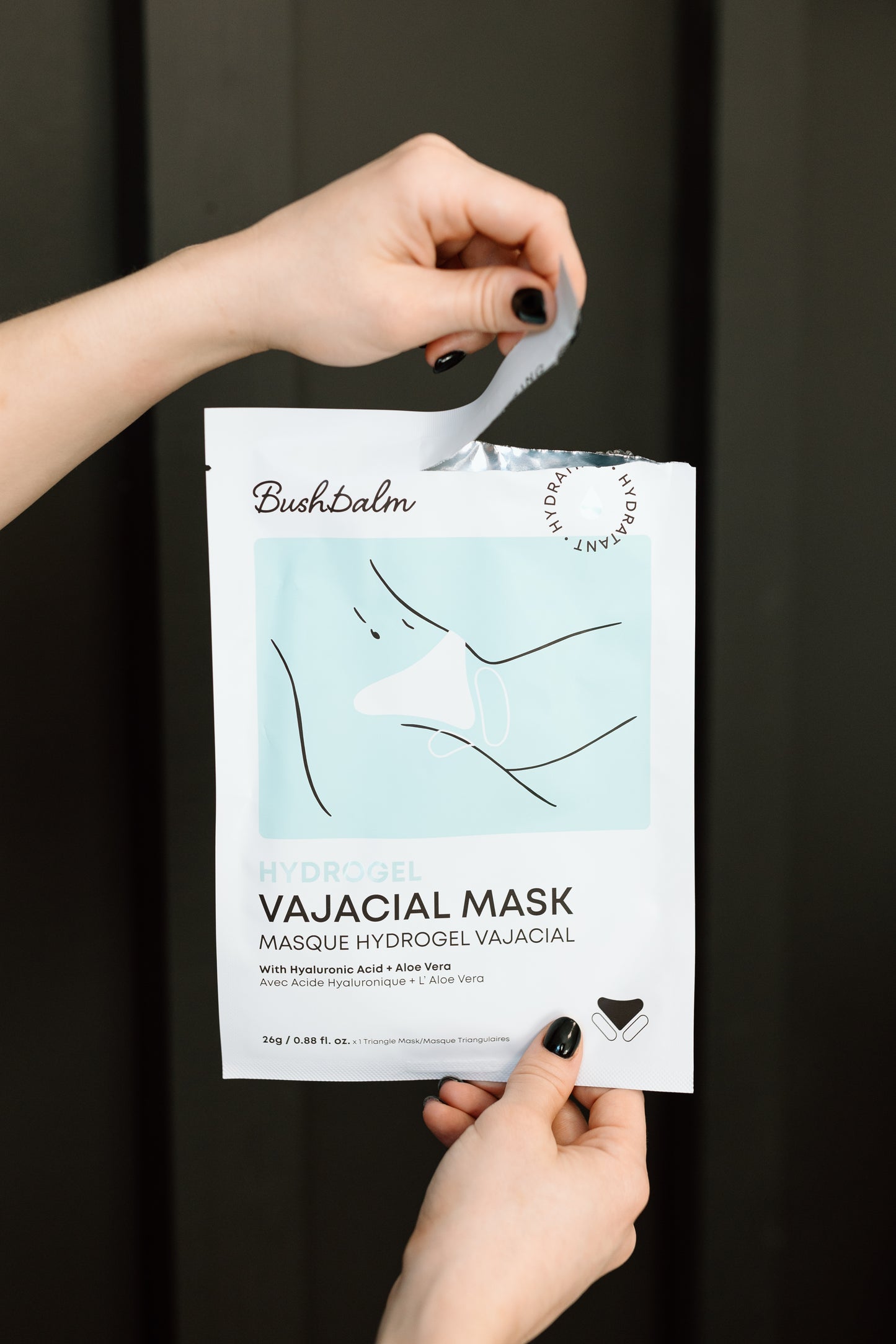 Bushbalm Hydrogel Vajacial Triangle Mask