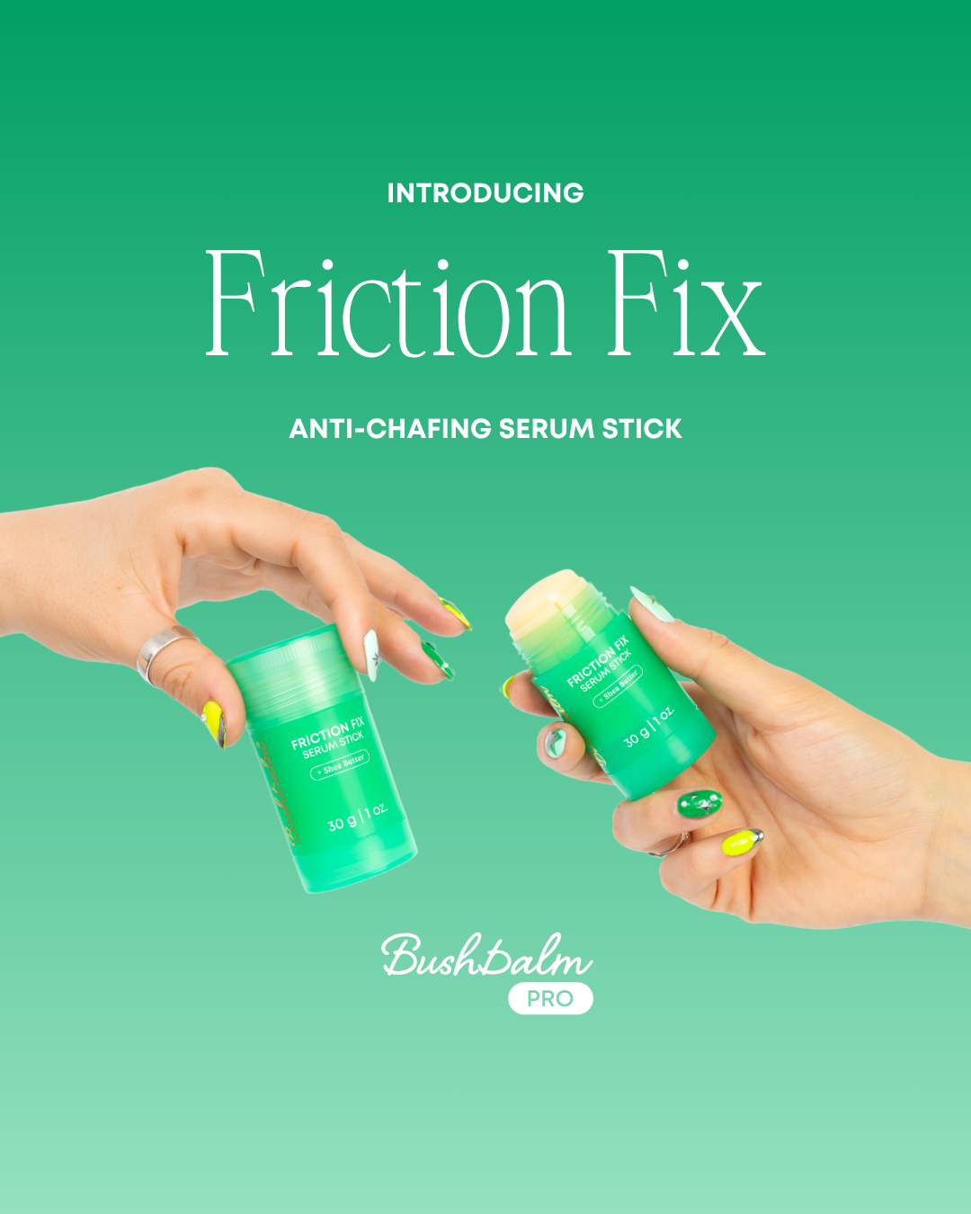 Bushbalm Friction Fix Serum Stick